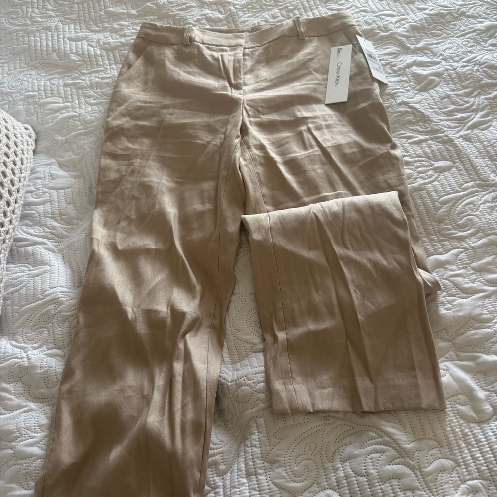 Calvin Klein Tan Women's Pants